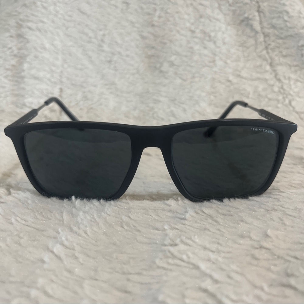 ARMANI EXCHANGE AX4160S 838087 Matte Black Dark Grey Men's 57 mm Sunglasses